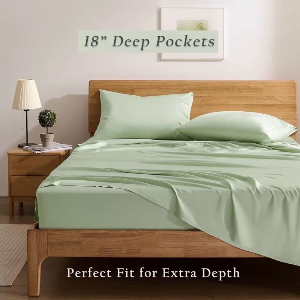 Luxury Cooling Sheet Set | 100% Viscose from Organically Grown Bamboo